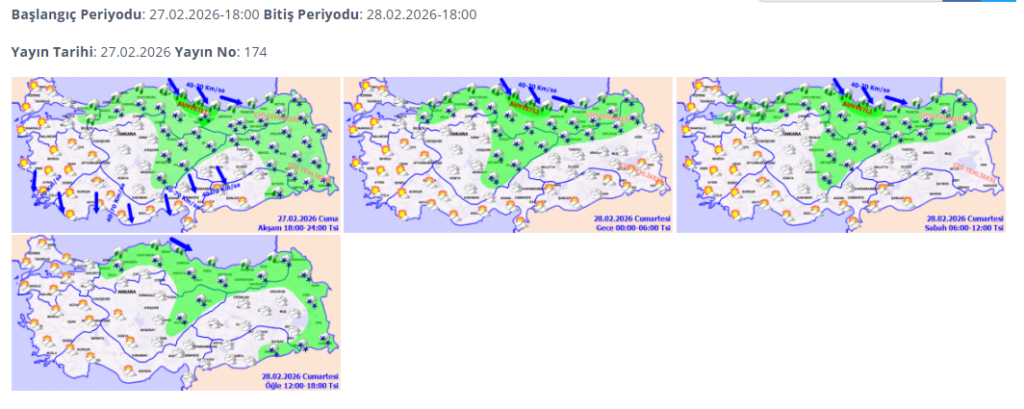 Beklenen Kritik Hava Durumu Raporu Yayımlandı