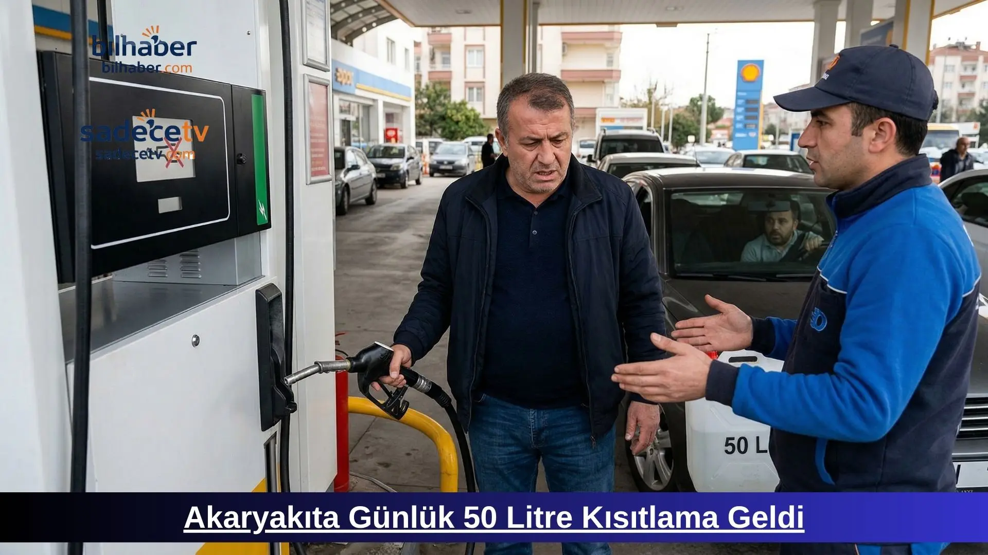 Akaryakıta Günlük 50 Litre Kısıtlama Geldi