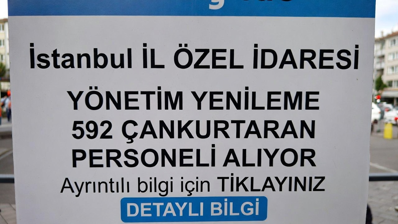 İstanbul Yönetim Yenileme 592 Cankurtaran Personeli Alıyor