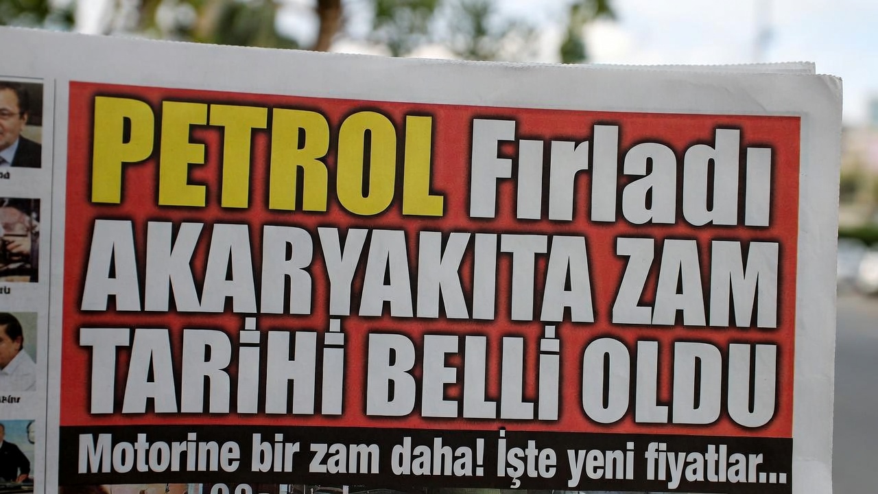Petrol Fırladı Akaryakıta Zam Tarihi Belli Oldu