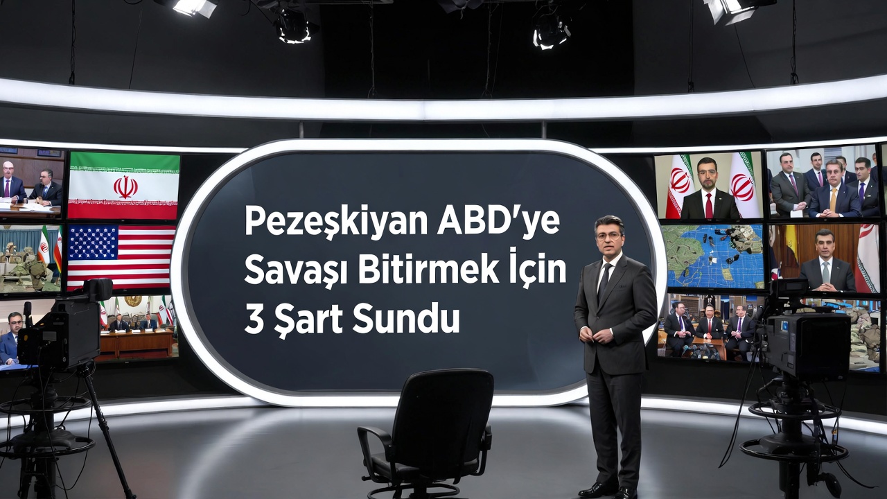 Pezeşkiyan ABD’ye Savaşı Bitirmek İçin 3 Şart Sundu
