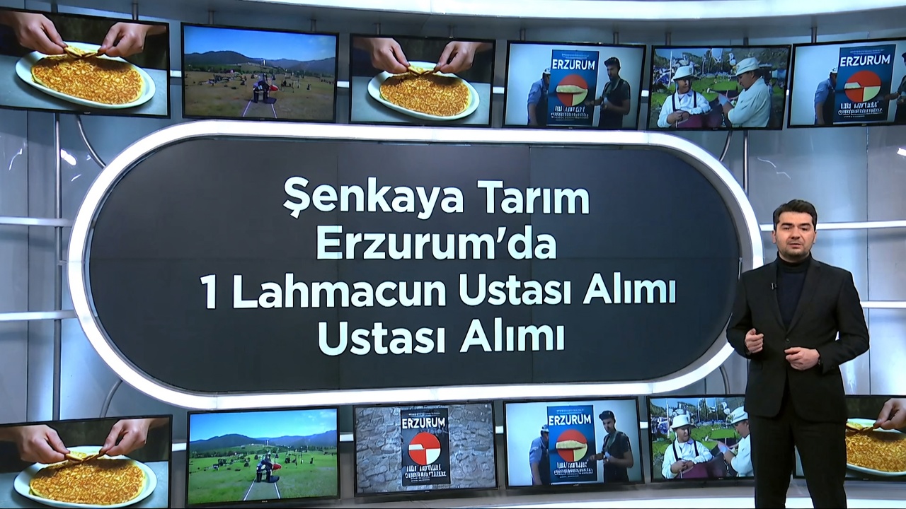 Şenkayam Tarım Erzurum’da 1 Lahmacun Ustası Alımı Yapacak