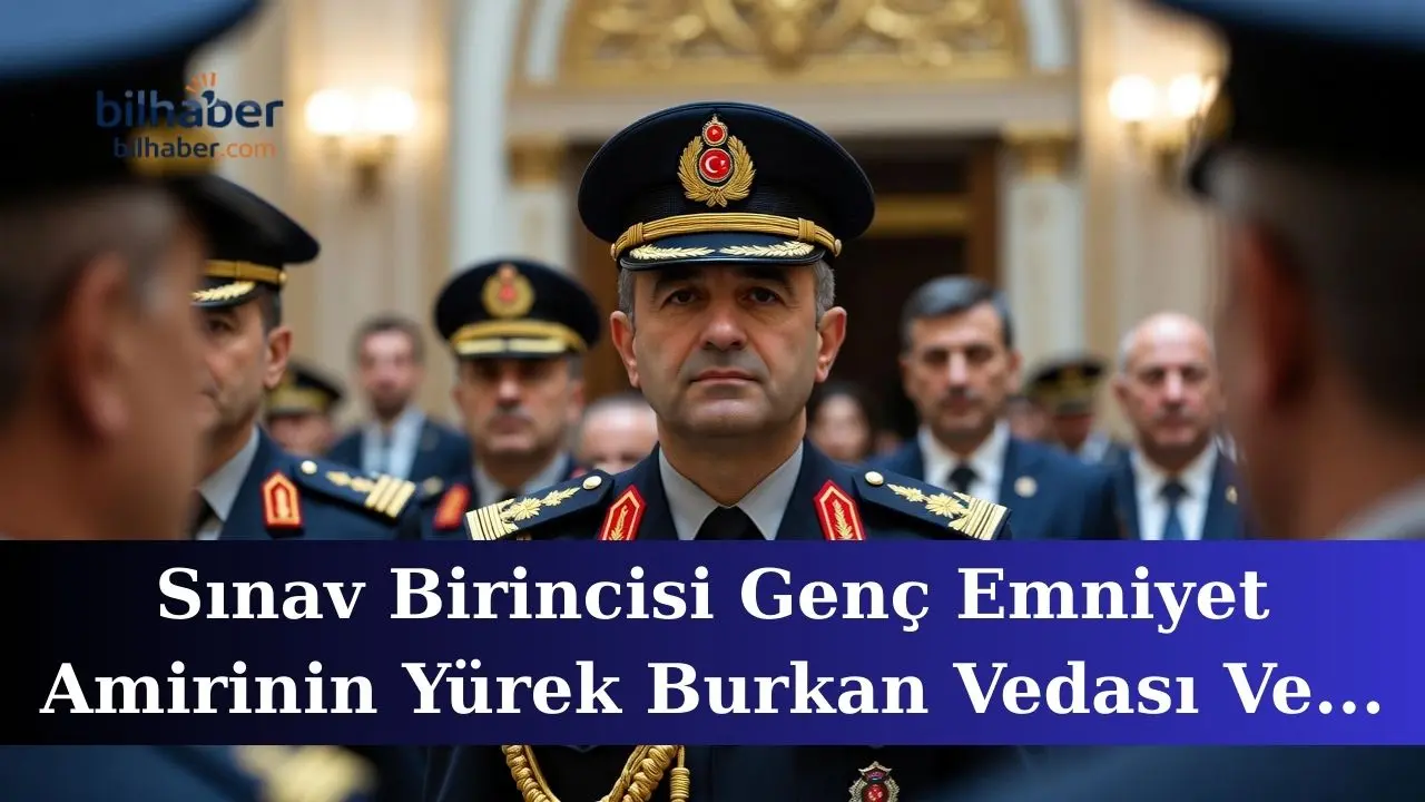 Sınav Birincisi Genç Emniyet Amirinin Yürek Burkan Vedası Ve Gerçekler