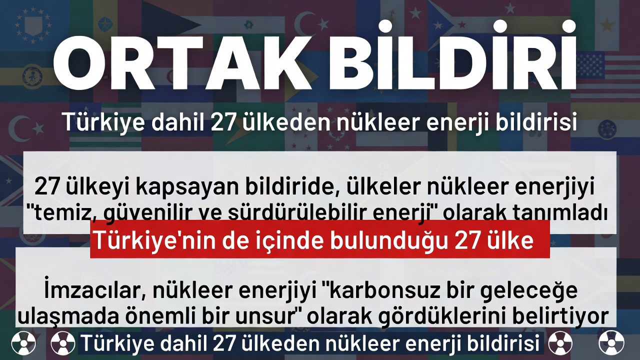 Türkiye’nin de Katıldığı 27 Ülkeden Ortak Bildiri