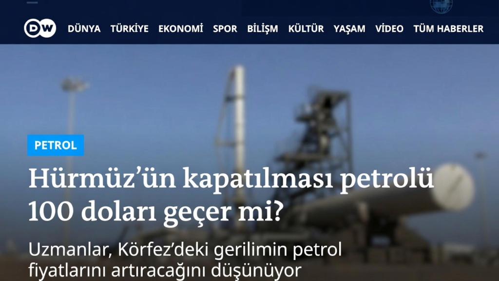 Hürmüz Boğazı Kapanma