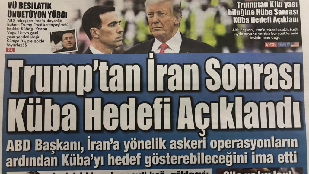 Trump İran’dan Sonra Küba’yı Hedef Aldı
