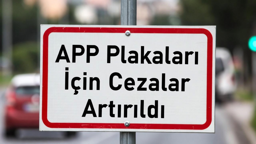 APP Plakaları İçin Cezalar