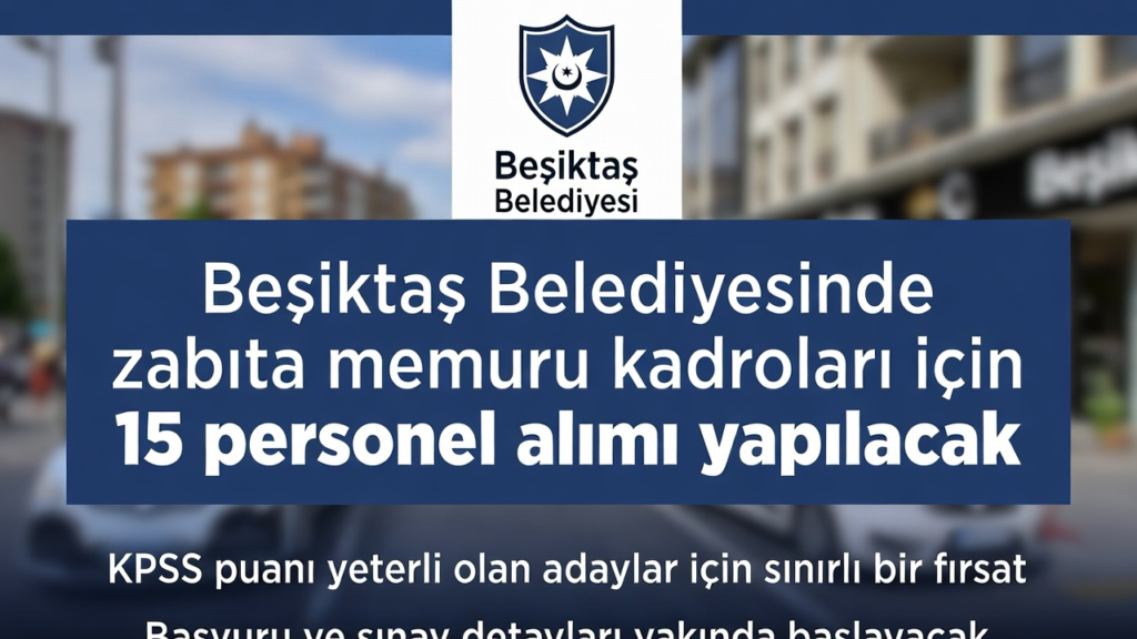 Zabıta Memuru Alımı