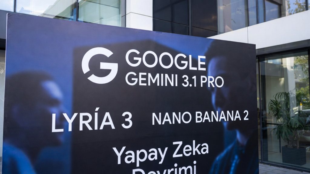 Google Gemini 3.1 Pro Lyria 3 ve Nano Banana 2 ile Yapay Zeka Devrimi