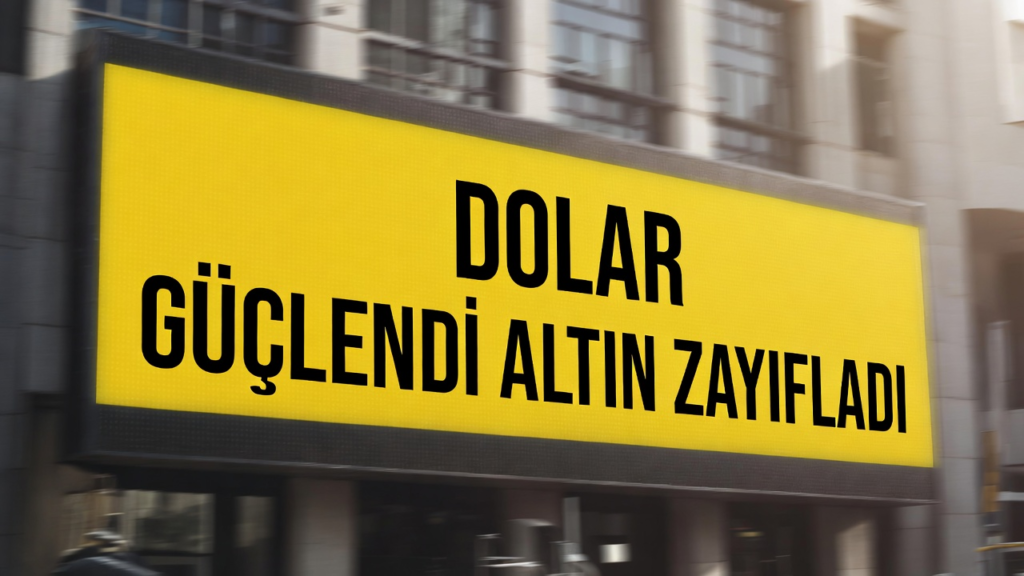 Dolar Kuru Yükseldi Altın Fiyatları Düştü