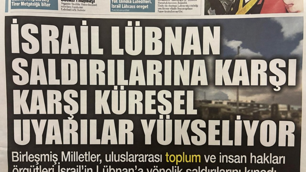 İsrail Lübnan Saldırıları